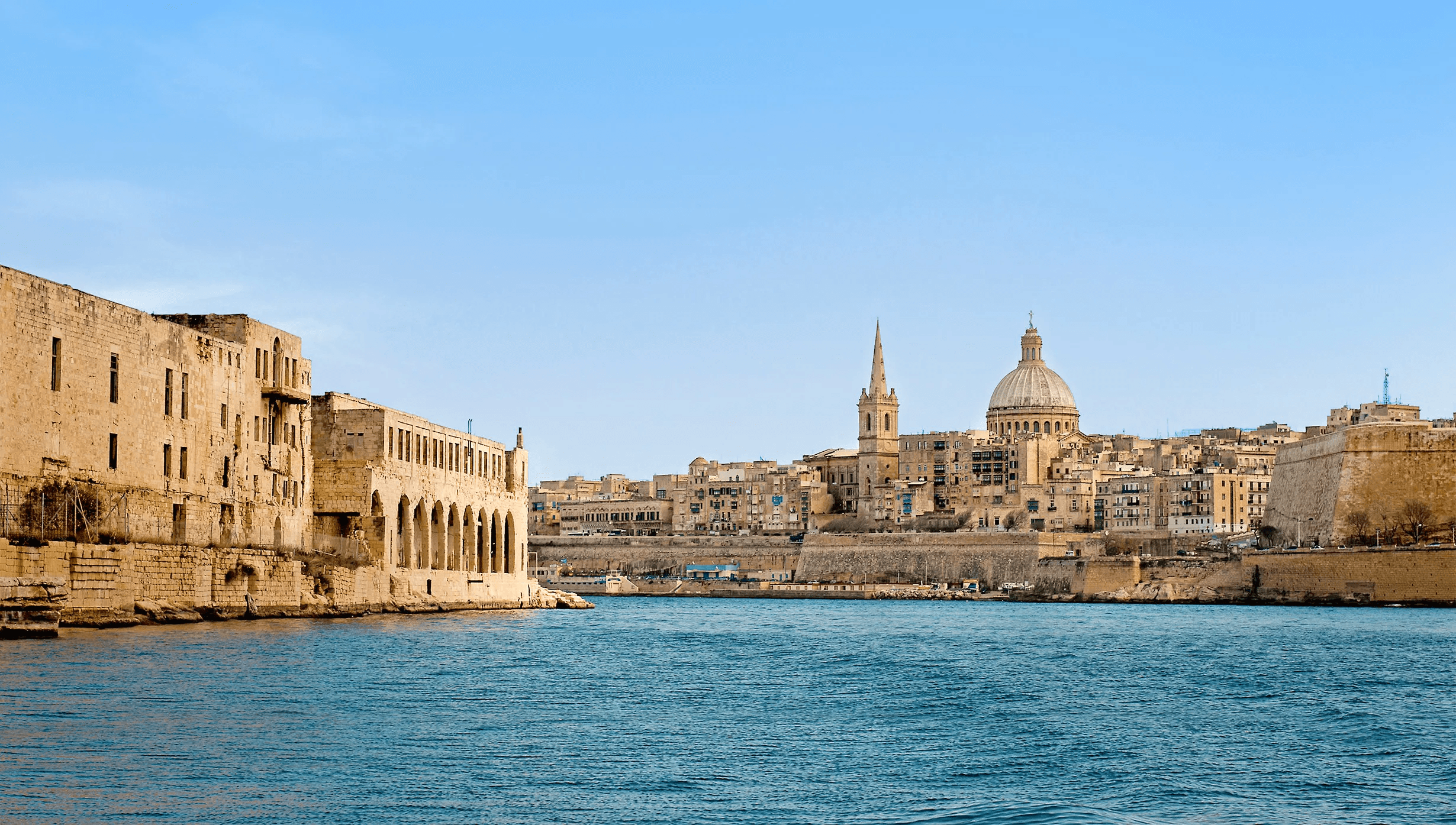 Vue panoramique de Malte